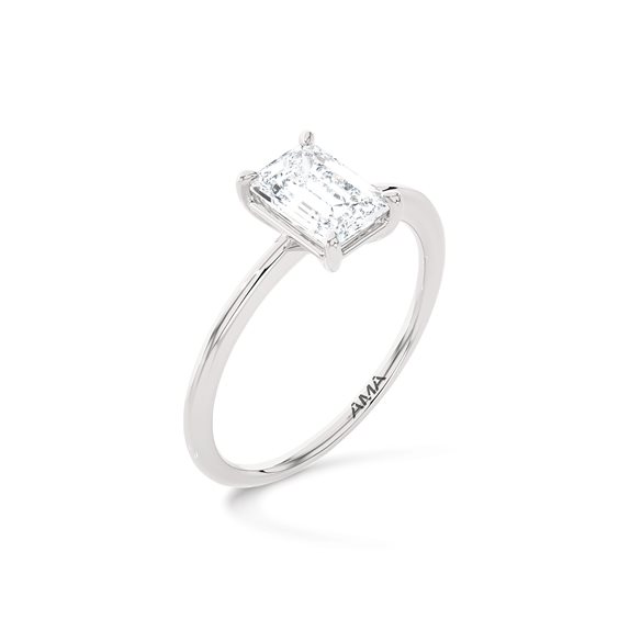 Anello Ama Donna in Oro Diamante Lab Grown 1.00 Ct AMA-AN-401-16 - AMA-AN-401-16